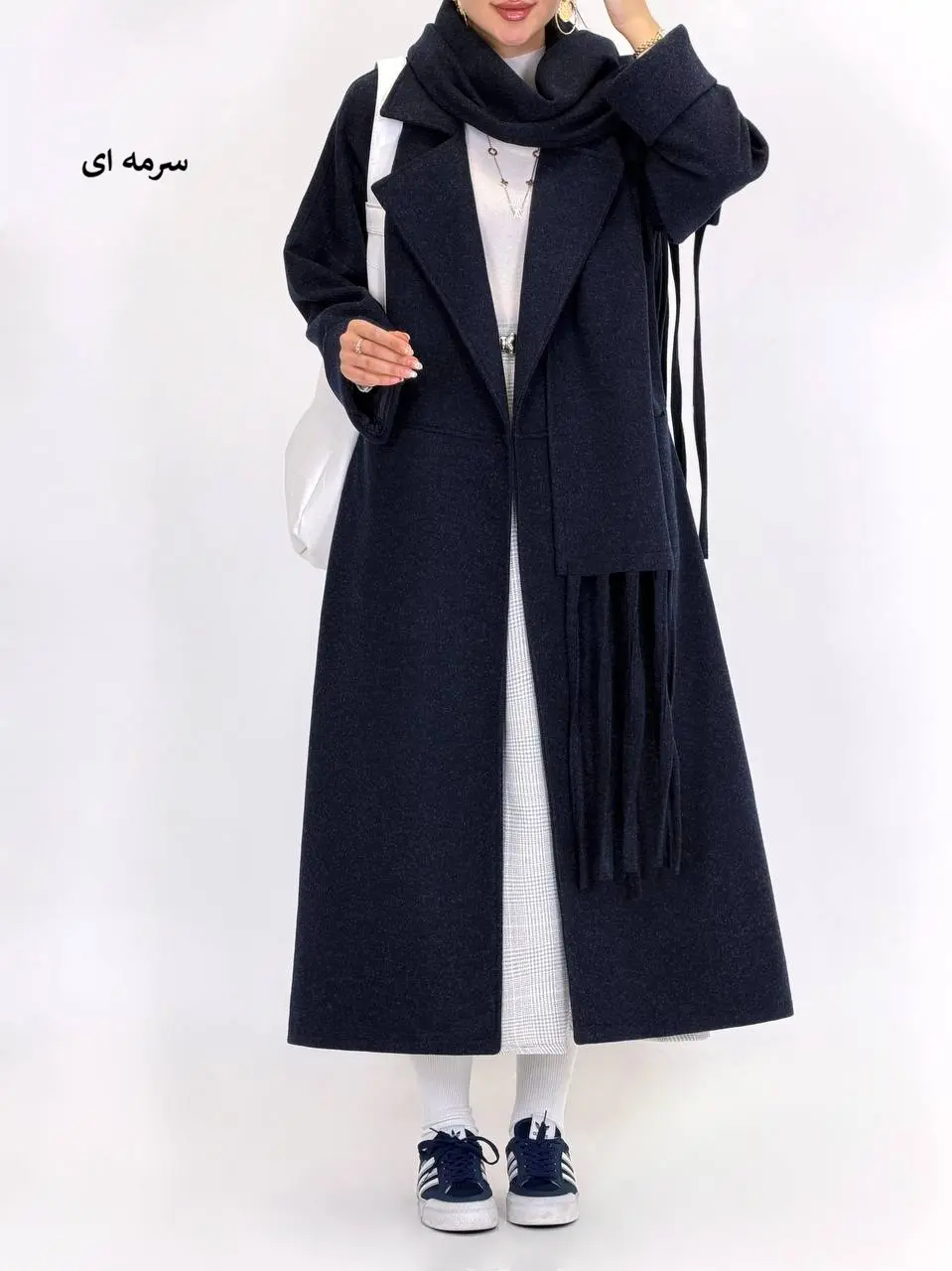 7450-پالتو فوتر مزونی لوندر